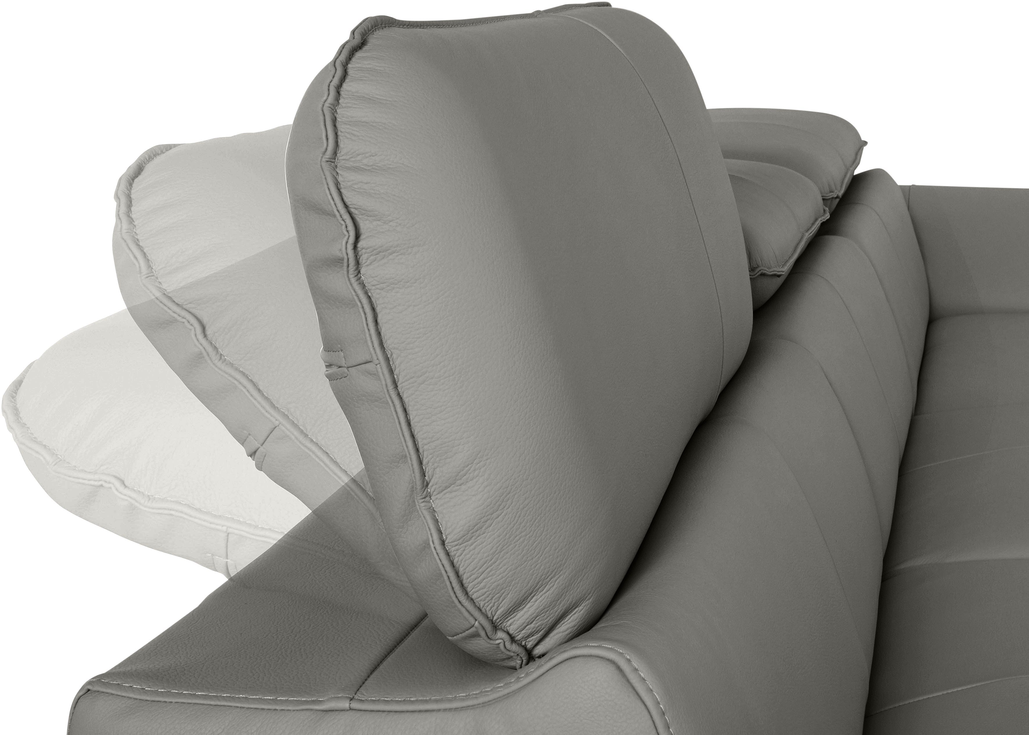 COTTA Ecksofa Driver, mit Kopfteilverstellung, wahlweise mit Bettfunktion