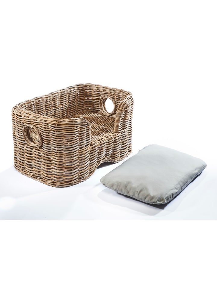 kobolo Hundekorb FURRY in Grau günstig kaufen onesize