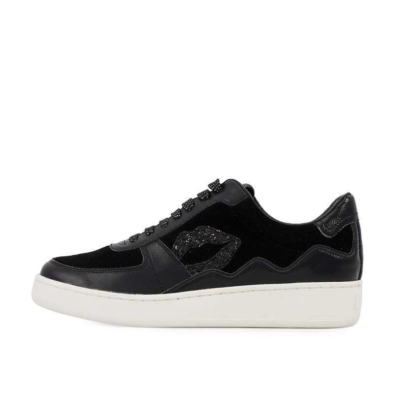 Baskets en cuir Loulou noir