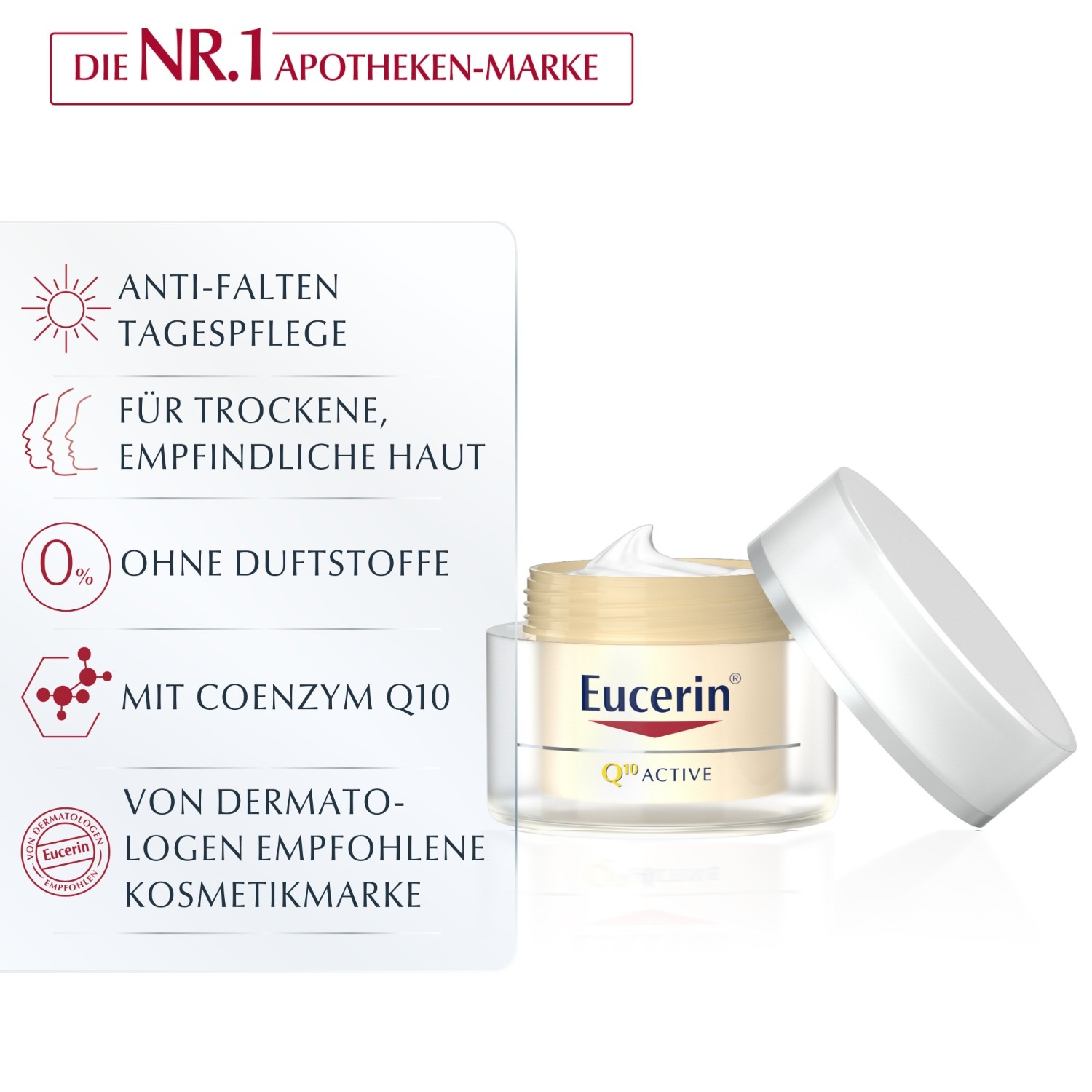Q10 Active Anti-Falten Tagespflege für trockene Haut
