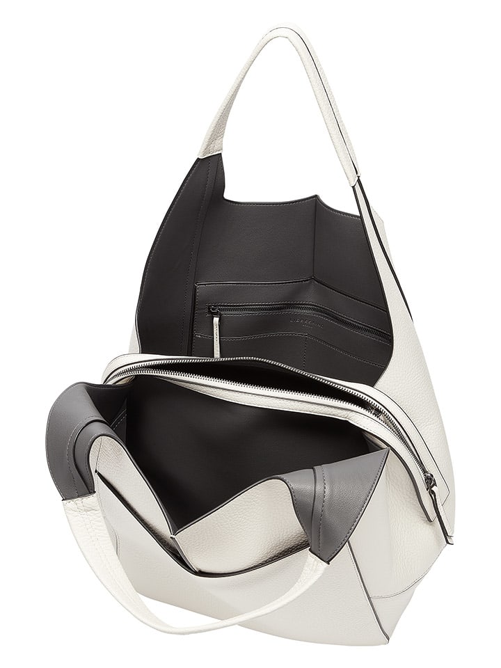 LIEBESKIND BERLIN Leder-Henkeltasche in Weiß - (B)30 x (H)36 x (T)18 cm günstig kaufen onesize
