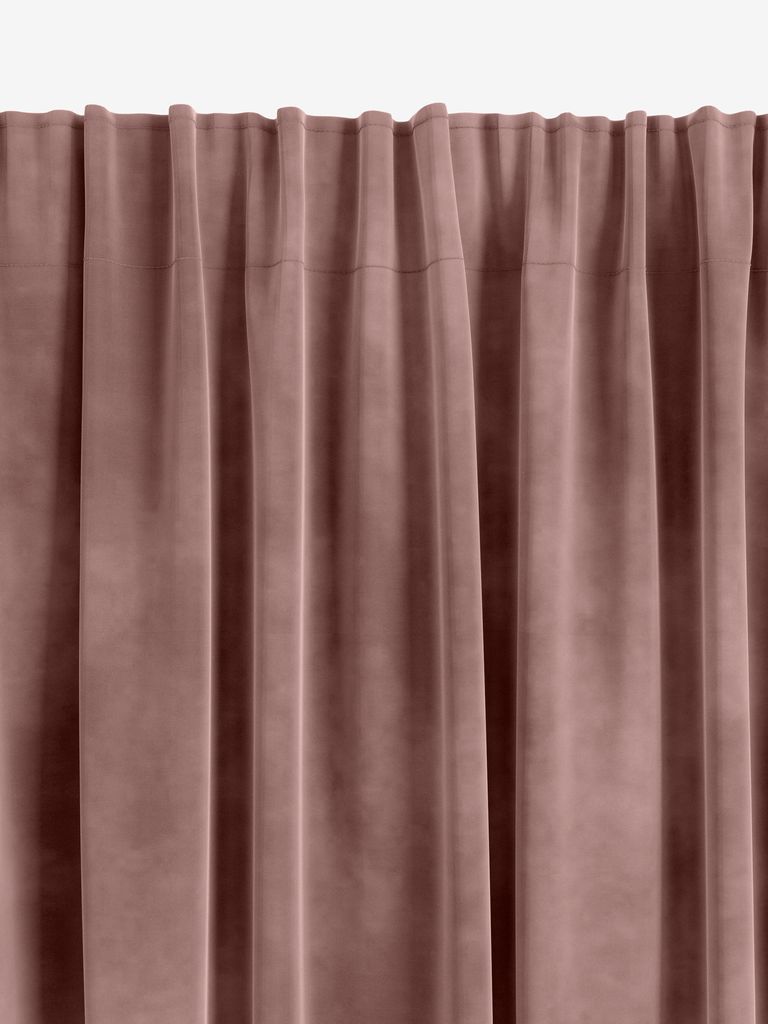 Cortina AUSTRA AUSTRA 1x140x300cm veludo rosa claro