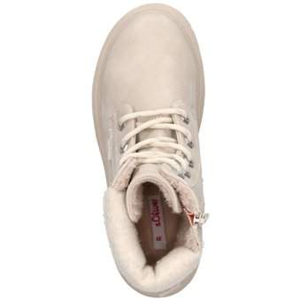 s.Oliver Shanty Schnür Boots in beige