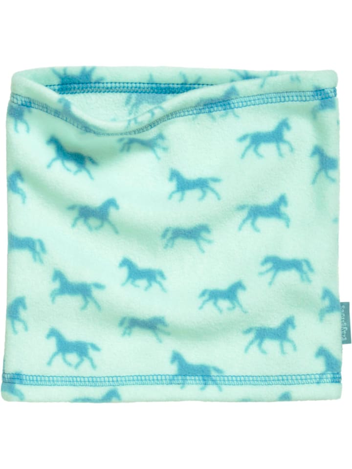 Playshoes Fleece-Schlauchschal Punkte in Türkis günstig kaufen onesize