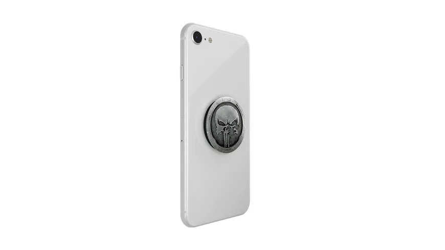 PopGrip - ausziehbarer Handy-Griff Handyhalter -  Punisher Monochrome