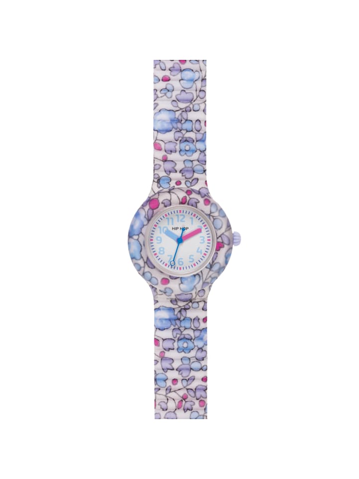 Hip Hop Analoguhr flower power weiss günstig kaufen 28