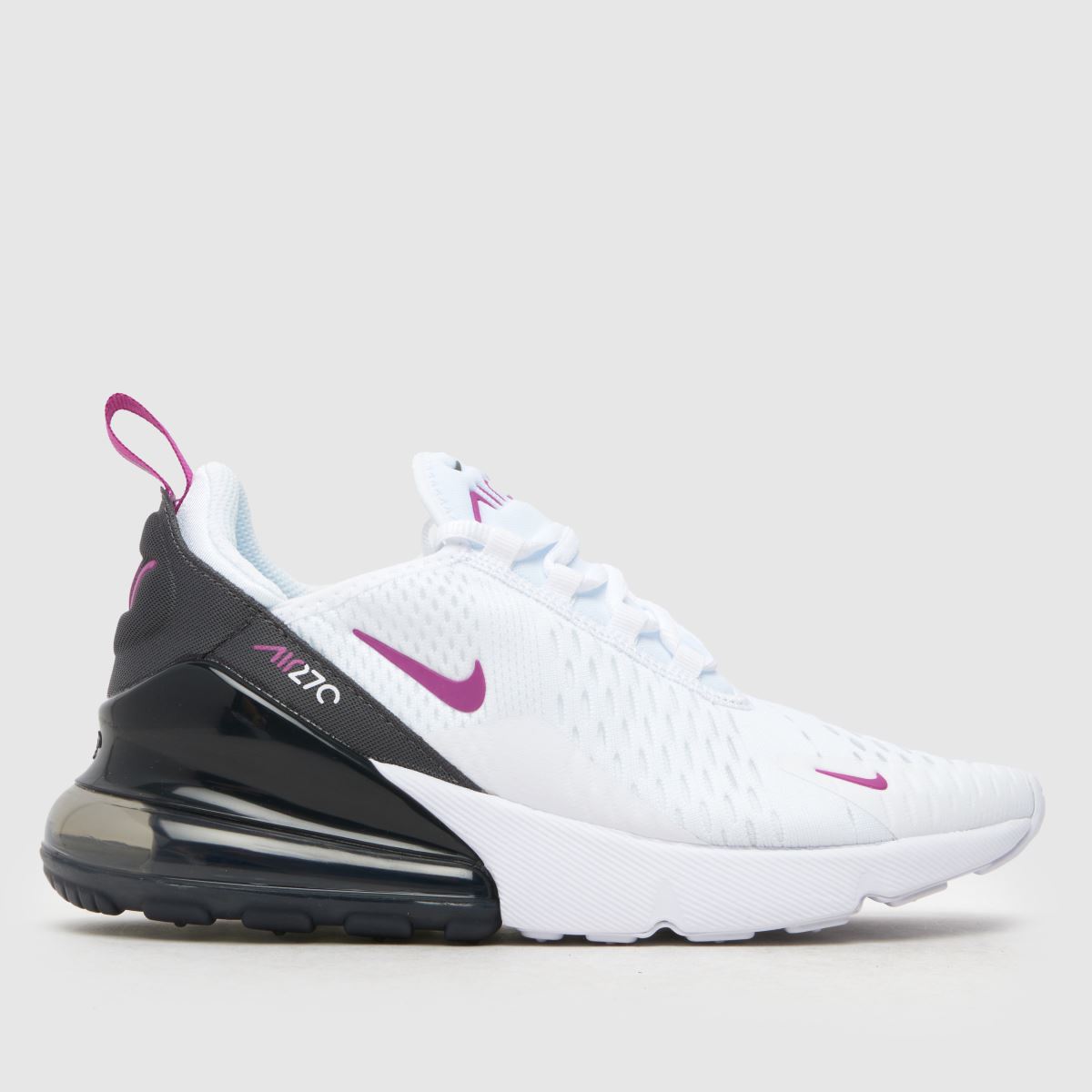 Nike vita multifärgade Air Max 270 flickor ungdomsskor