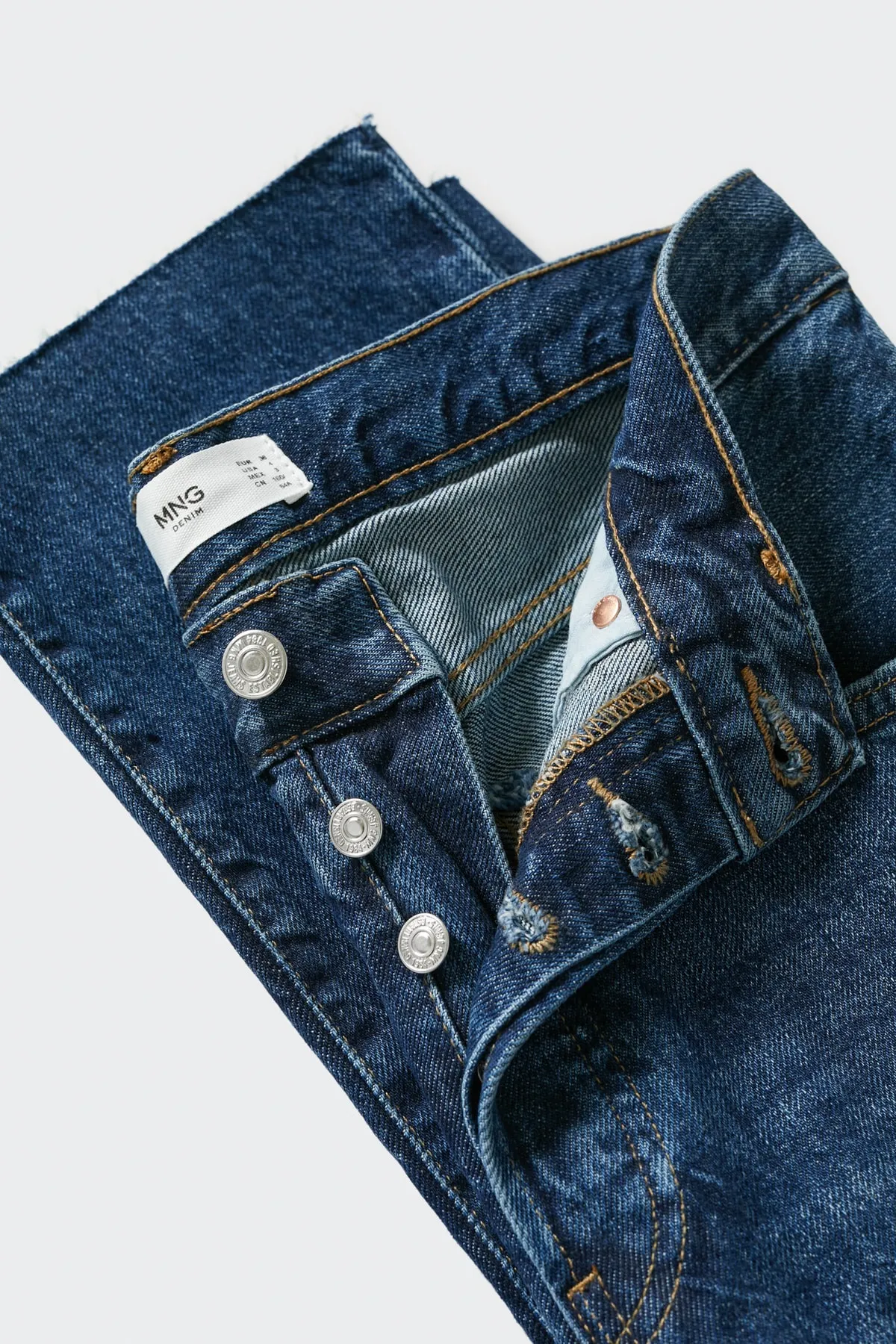 MANGO  27000761 Damen/Mädchen Dunkelblau