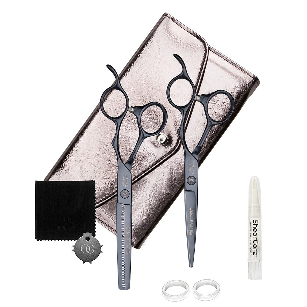 Olivia Garden SilkCut Pro Midnight LTE HS 2er Set