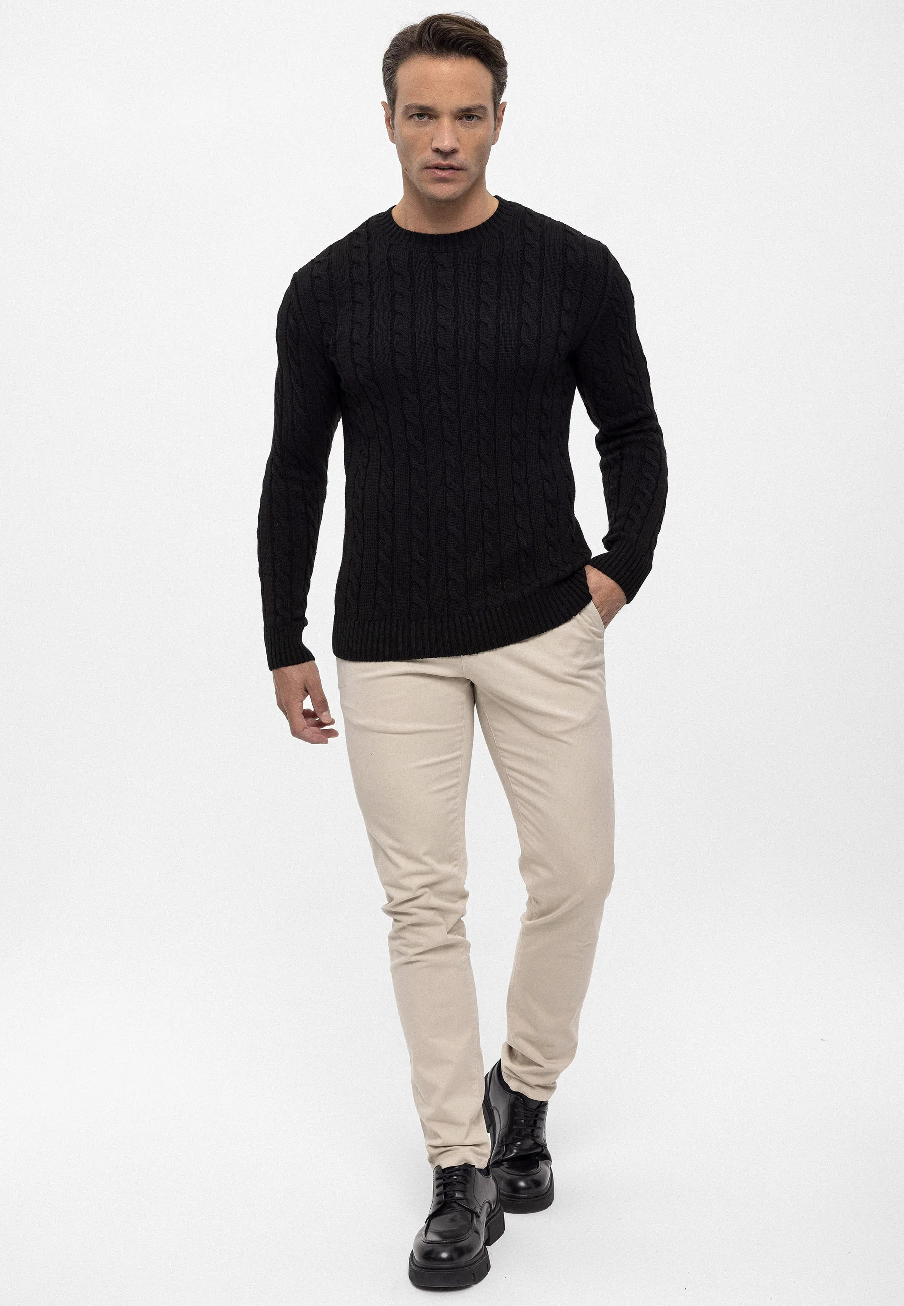Suéter Felix Hardy CABLE CNECK