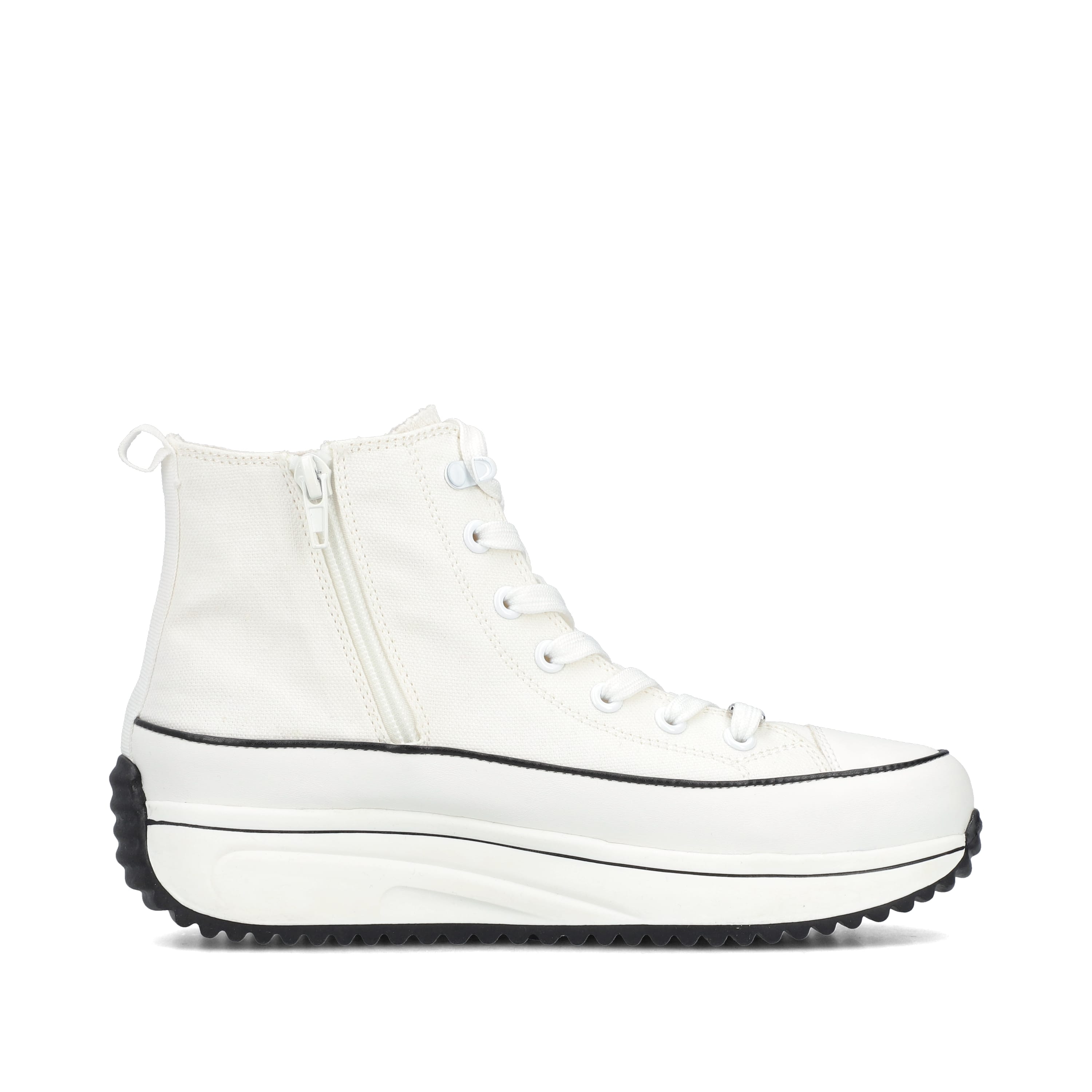 Rieker Damen Sneaker High eisweiss