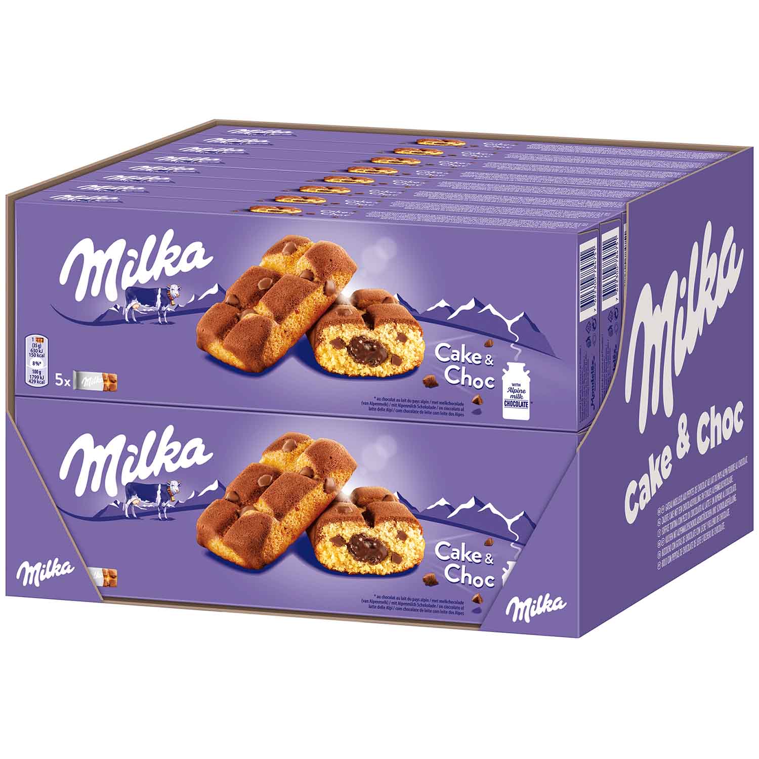 Milka Cake & Choc 5er