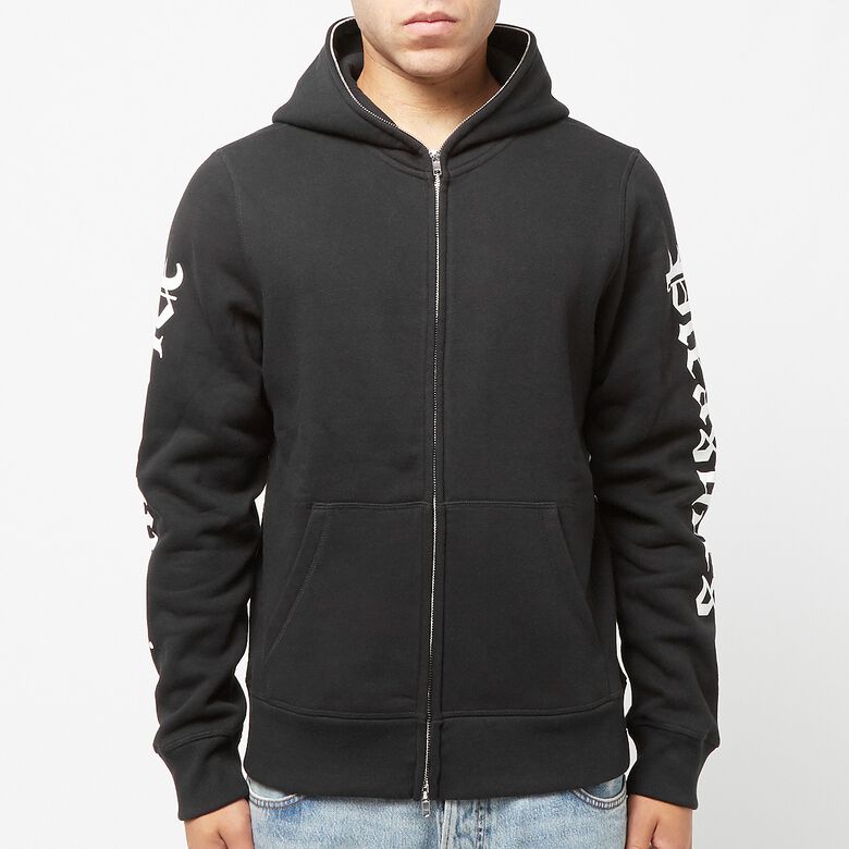 Pleasures Meditation Zip Hoodie black