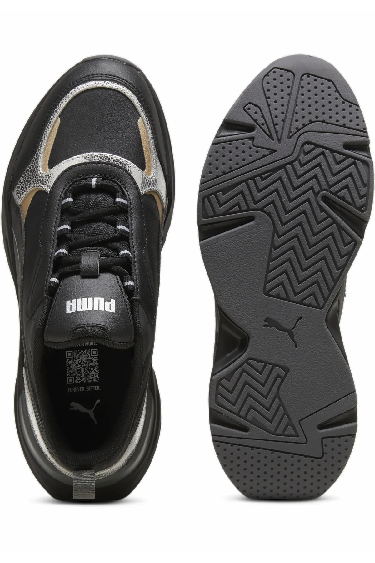 Puma  Sneaker - Schwarz - Plateau Absatz