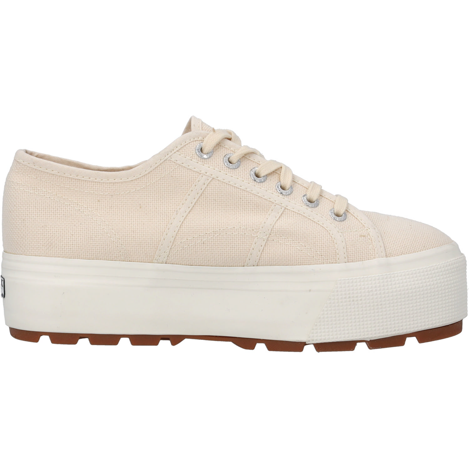Superga 2790 Tank S111MJW, Sneakers Low, Damen, Weiß (Shadow White/Eggshell Blue)