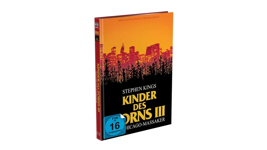 Stephen King's KINDER DES ZORNS 3 – Das Chicago Massaker - 2-Disc Mediabook Cover C (Blu-ray + DVD) Limited Edition - Unrated
