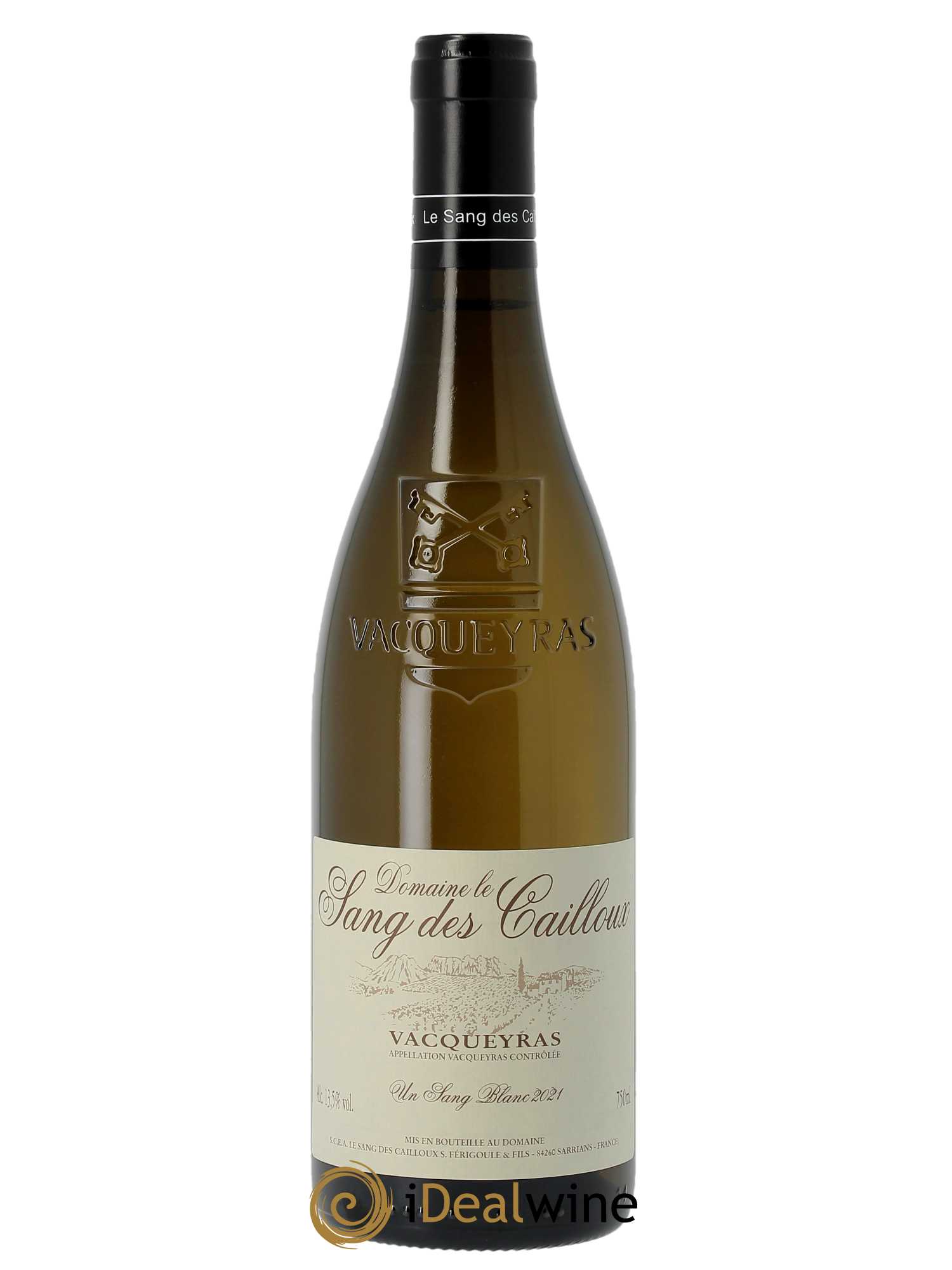Vacqueyras Un Sang Blanc Le Sang des Cailloux  2021 - Lot de 1 Bouteille