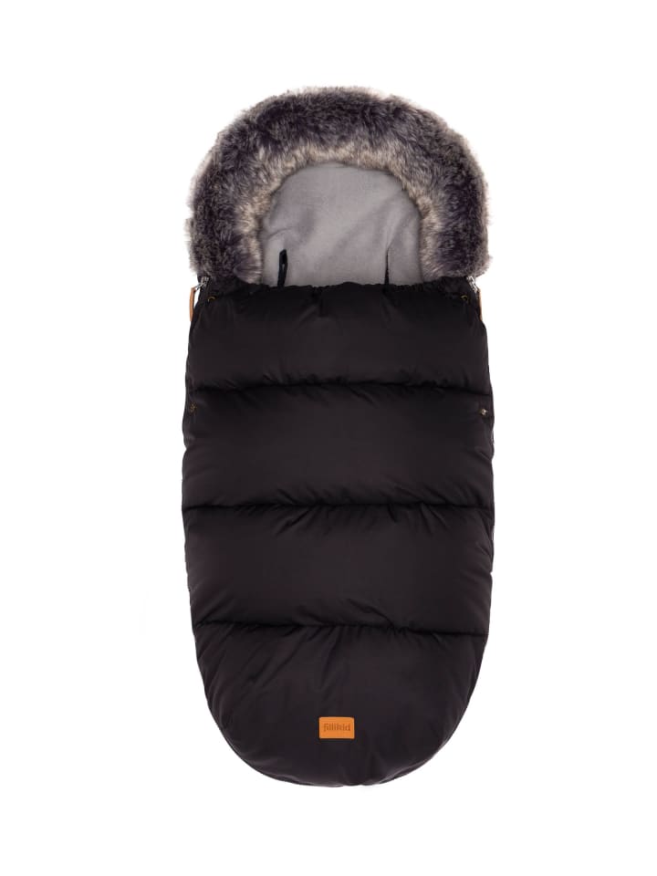 Kinderhaus Blaubär Fillikid Winterfußsack Manaslu TOP in Schwarz günstig kaufen 50 x 100 cm