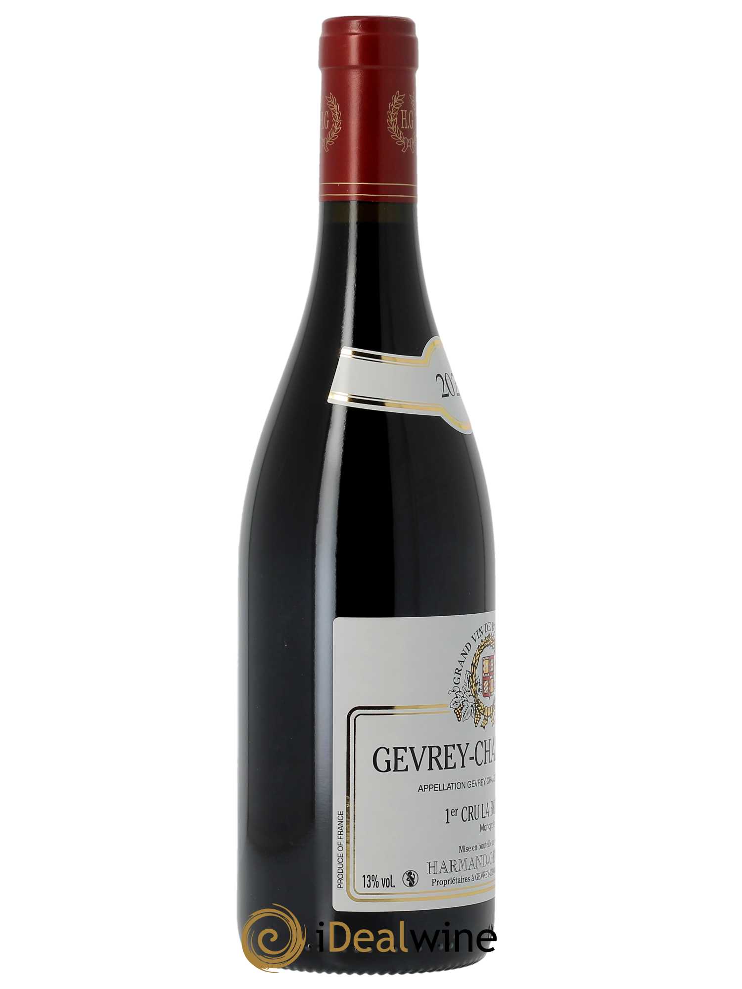 Gevrey-Chambertin 1er Cru La Bossière Harmand-Geoffroy (Domaine)  2021 - Lot de 1 Bouteille