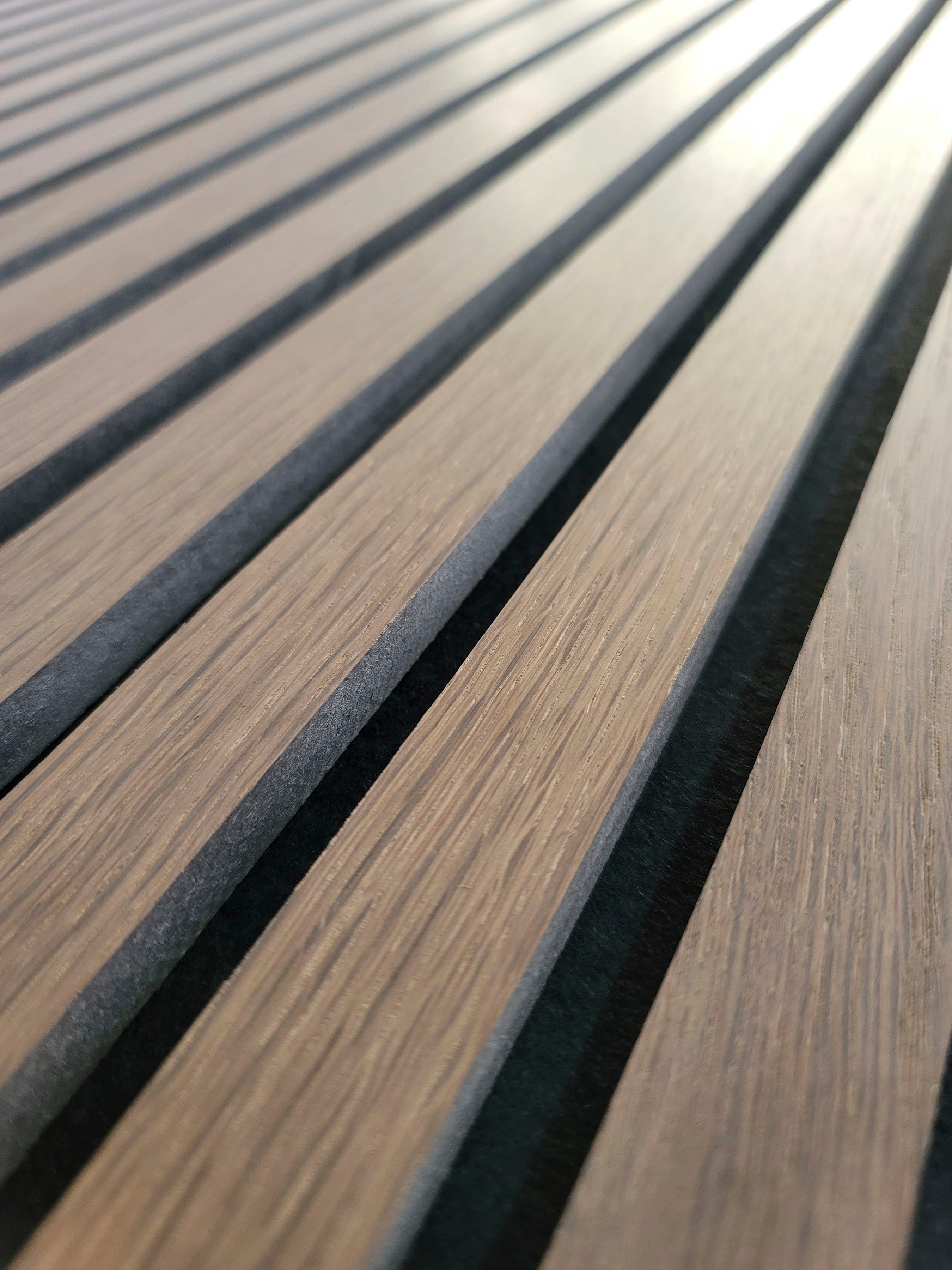 Vereg Schallschutzpaneel Echt Holzfurnier in 3D Optik, BxL: 60x240 cm, (1-tlg) echt Holzfurnier