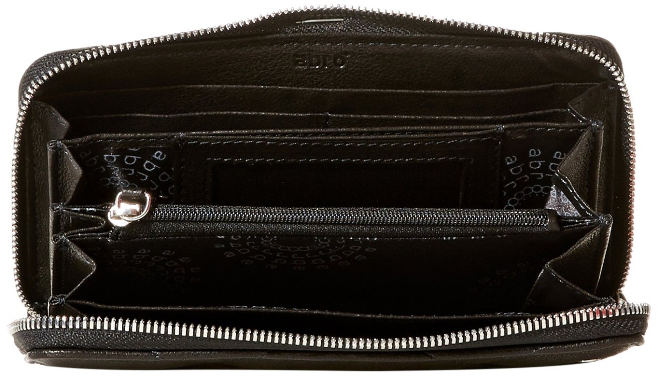 ABRO Handtaschen schwarz RV Langbörse