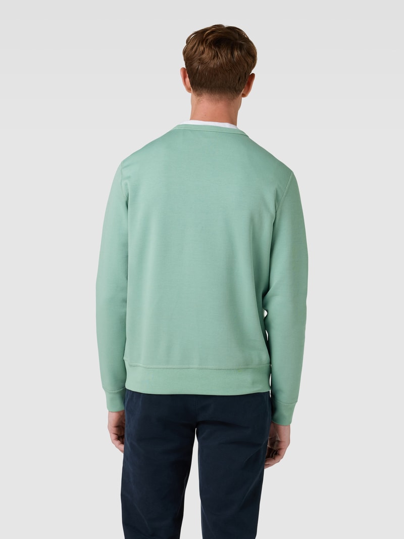 Sweatshirt mit Rundhalsausschnitt in lindgrün
