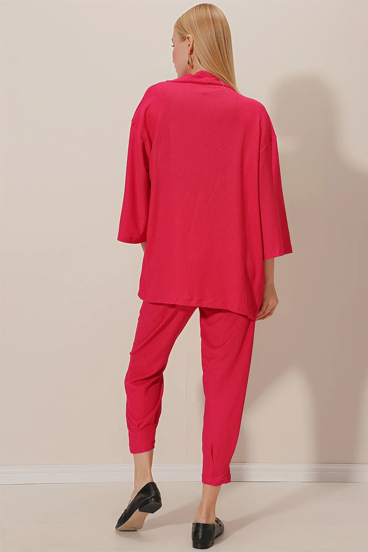 HAKKE  Bürümcük Cardigan-Hosen-Set