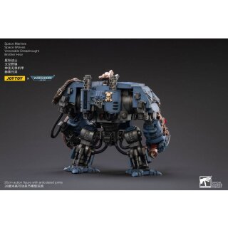 Warhammer 40k Actionfigur 1/18 Space Marines Space Wolves Venerable Dreadnought Brother Hvor 20 cm