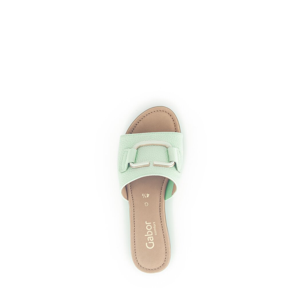Gabor comfort Pantolette grün