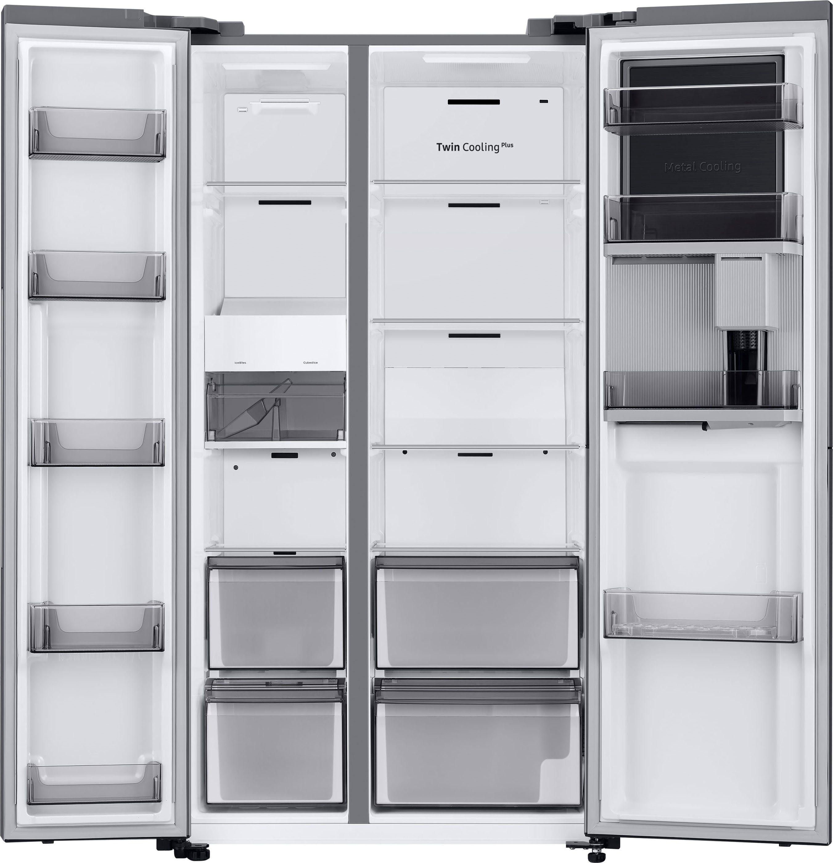 Samsung Side-by-Side RS8000 RH6ACG892DS9, 178 cm hoch, 91,2 cm breit