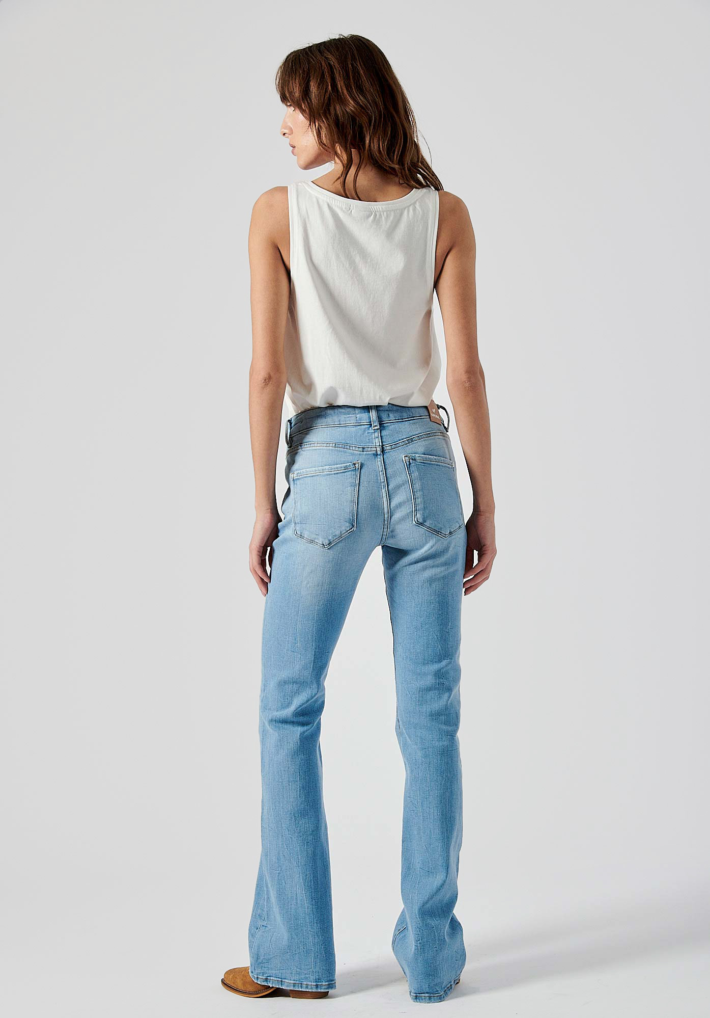 FAON   Débardeur blanc femme