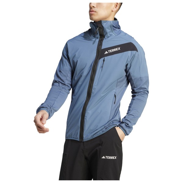 adidas Terrex - Terrex Techrock Hooded Wind Fleece Jacket - Softshelljacke