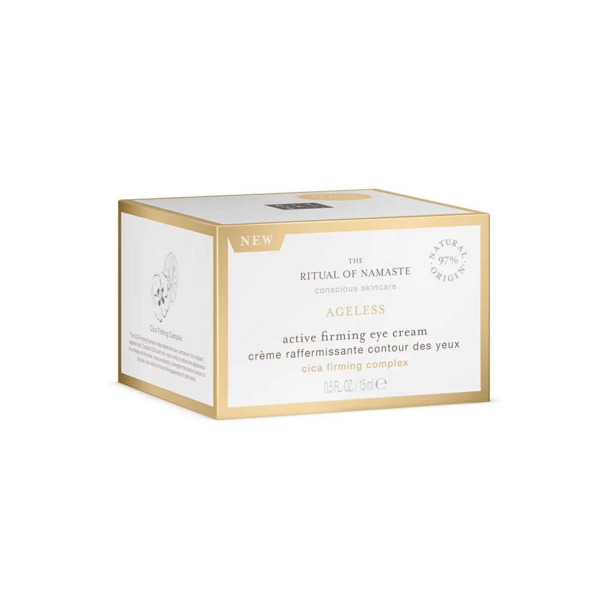 Crema contorno de ojos reafirmante antiedad The Ritual of Namaste - Contorno de labios antiarrugas