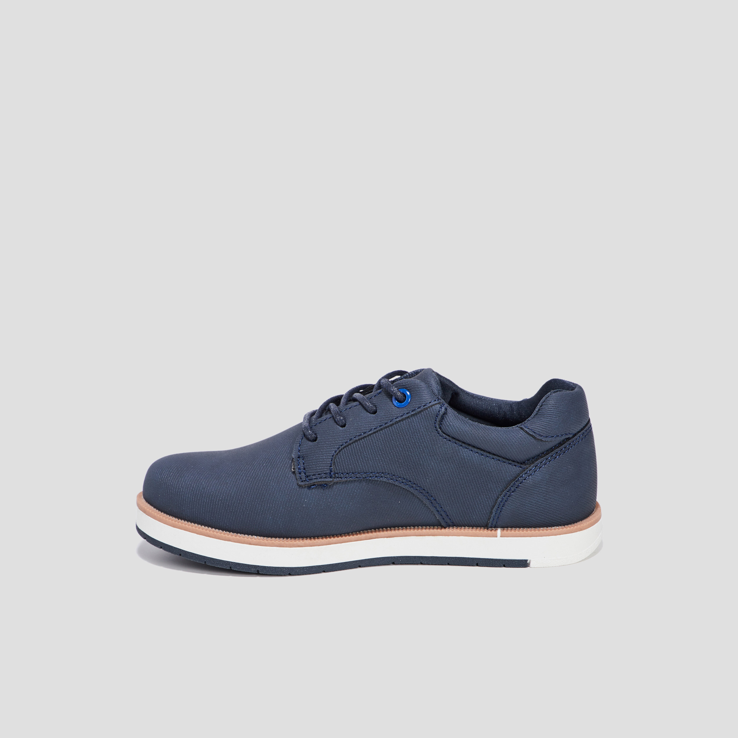 Derbies à lacets bleu marine garçon | La Halle
