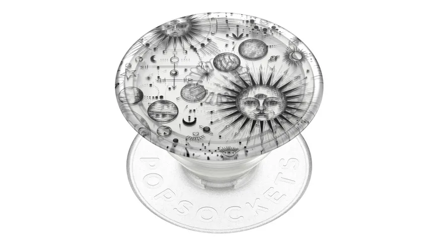 PopGrip PlantCore™ - ausziehbarer Handy-Griff Handyhalter - Cosmic Sun
