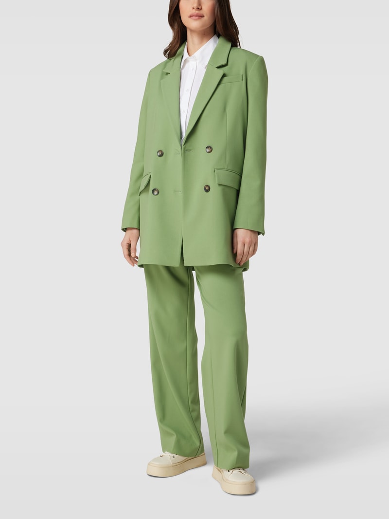 Blazer mit Pattentaschen in mint