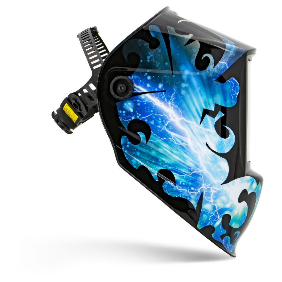 Gys 5193044104 LCD Zeus 5-9/9-13 G Cosmic True Color Cască de sudură