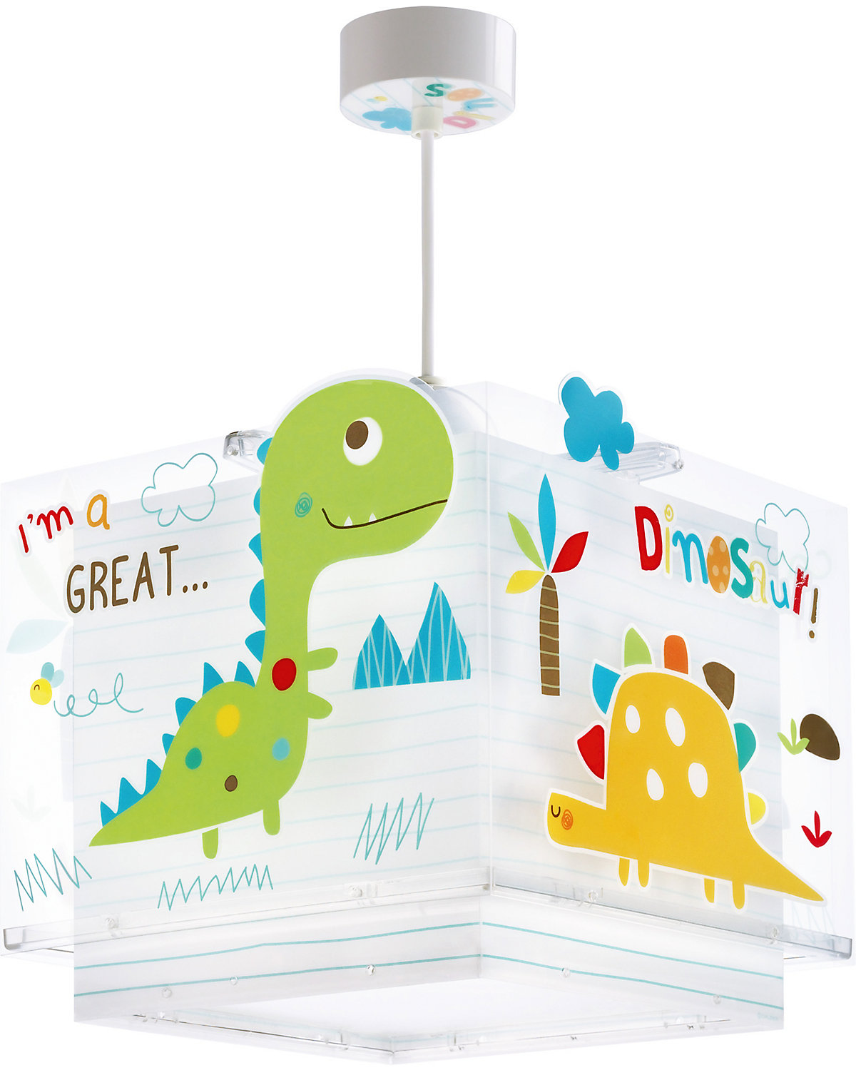 Hängelampe Dinosaurier
