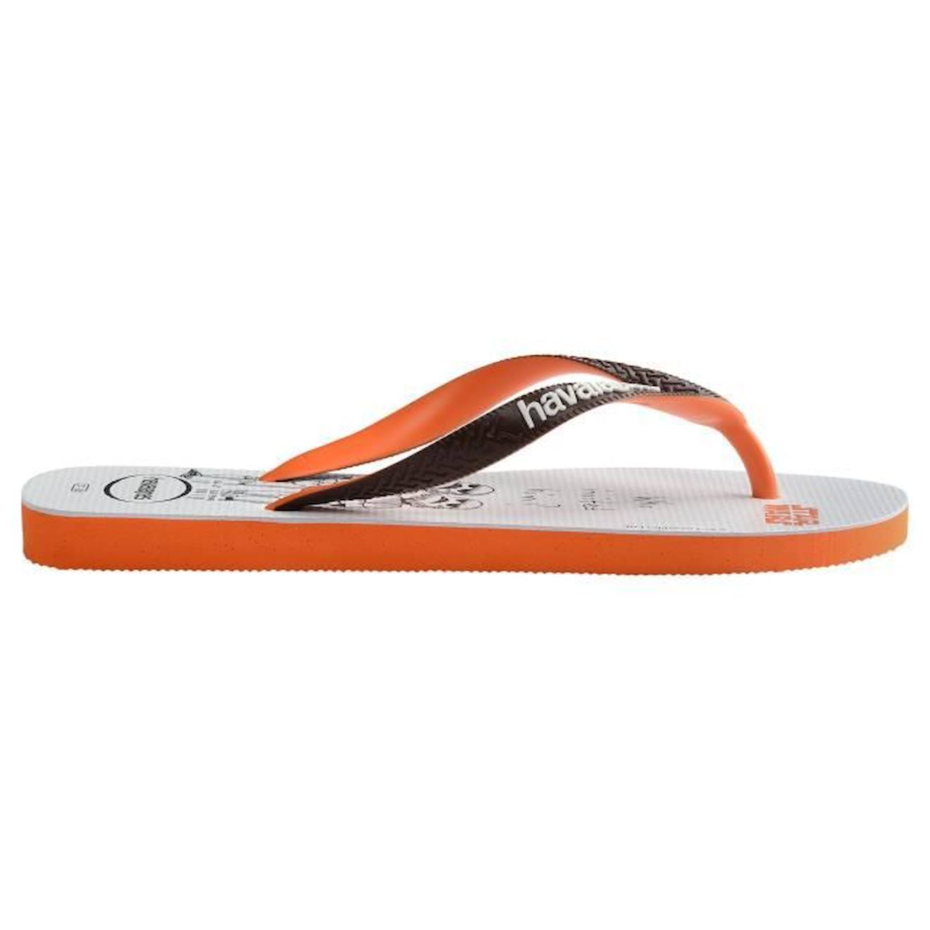Tong Enfant à enfiler Havaianas Star Wars orange