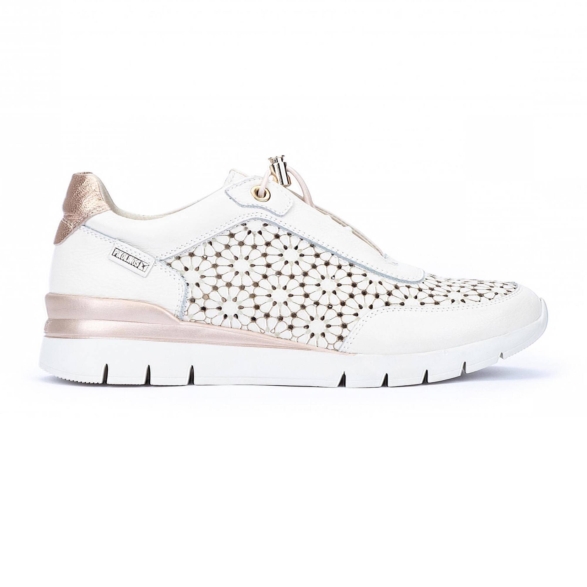 Damessneakers met leren details - NATA
