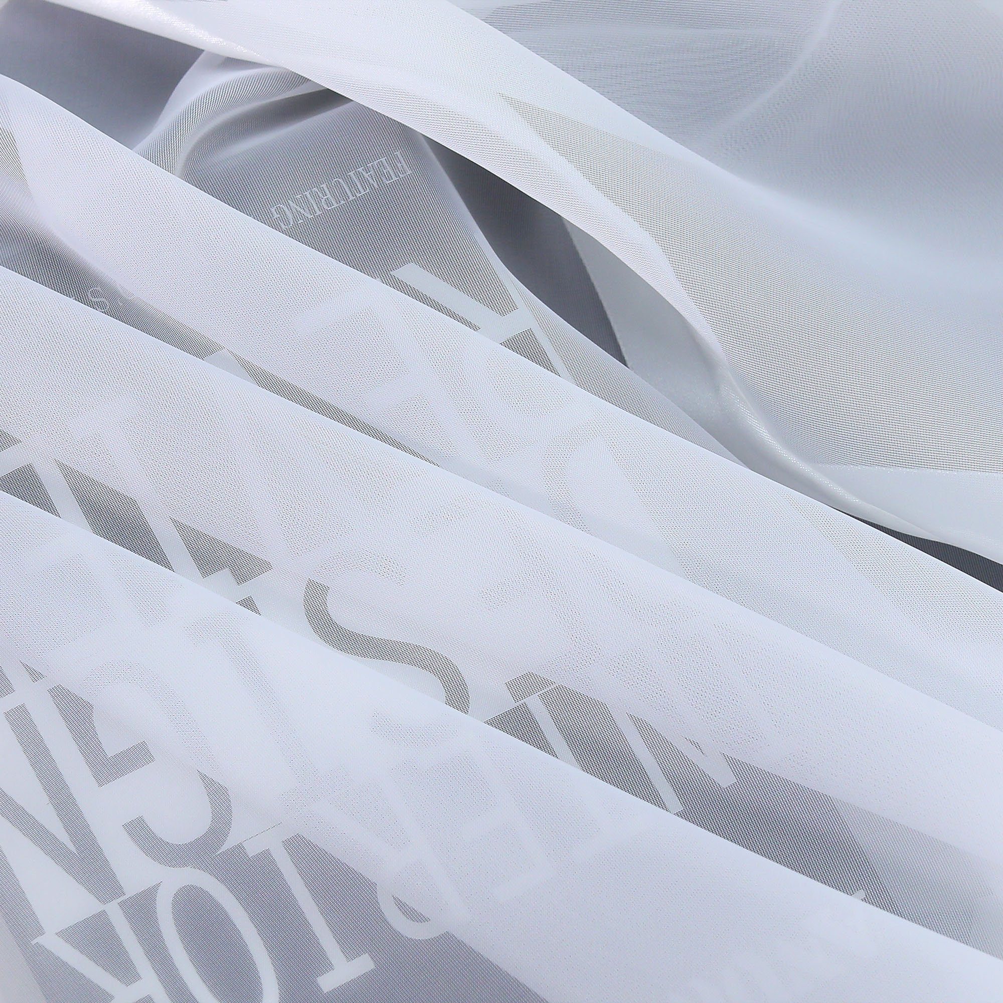 Scheibengardine, Joyswahl, Kräuselband, Store, Küche Bistrogardinen, Mit Satinband Voile