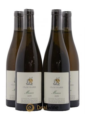 Languedoc Clos Marie Manon Christophe Peyrus et Françoise Julien  2005 - Lot de 4 Bouteilles
