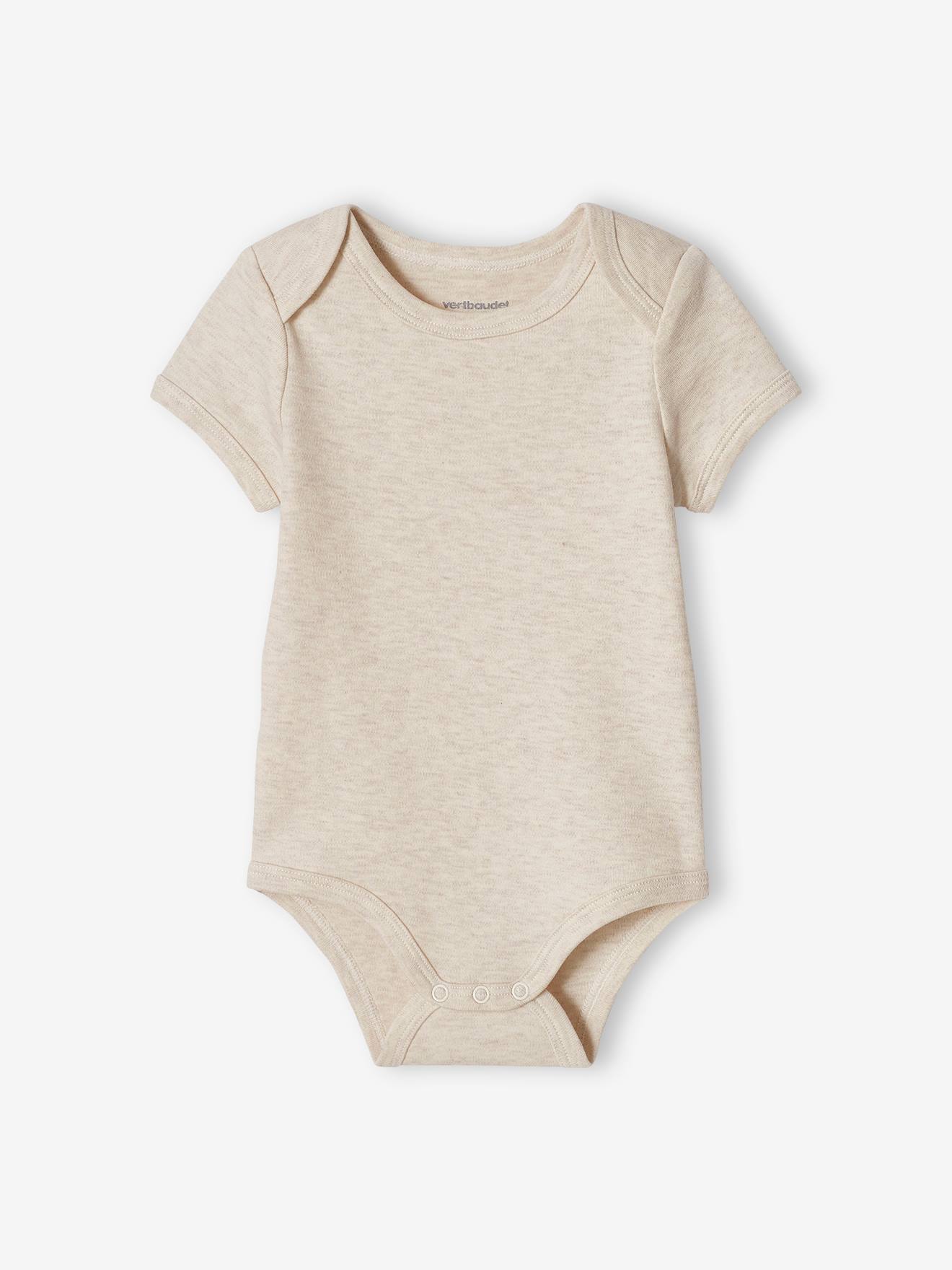 Vertbaudet 3er-Pack Baby Schlupfbodys Oeko-Tex - aqua