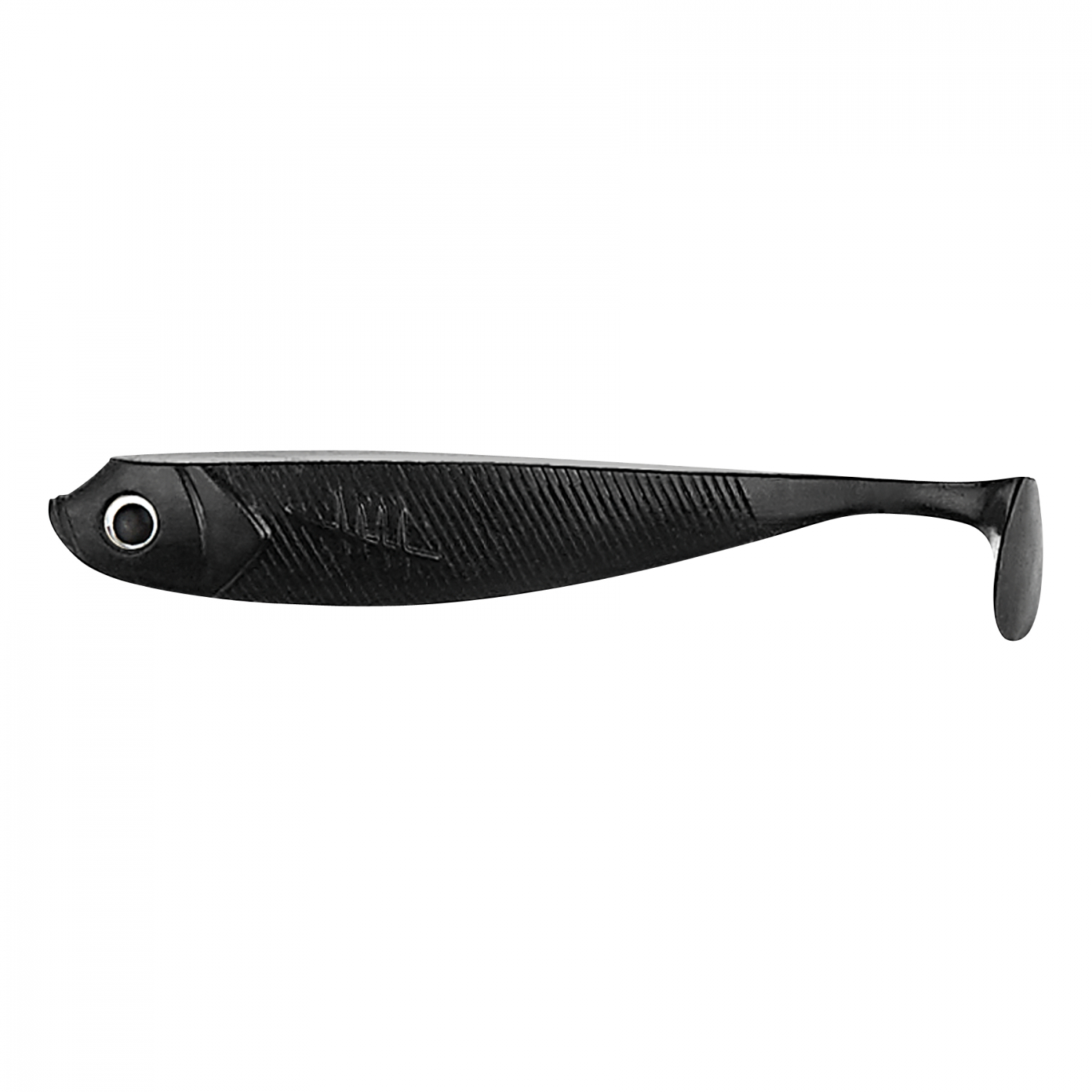 Lieblingsköder Gummifisch Zanderköder (10 cm, Mr. Black)
