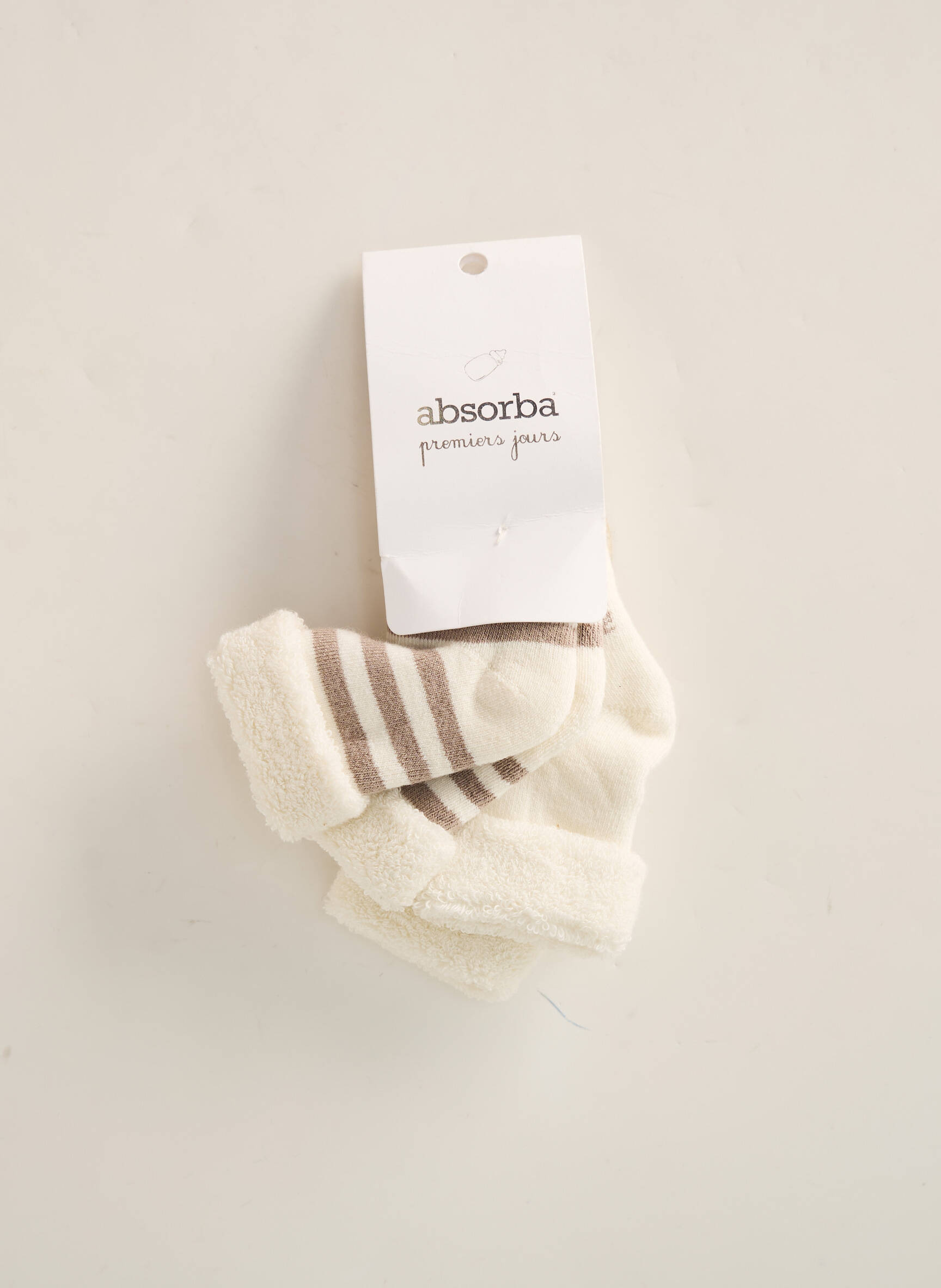 Absorba Chaussette Enfant couleur beige