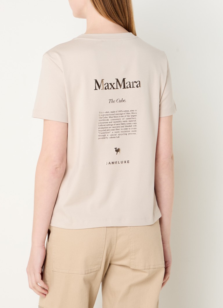 MaxMara Quieto T-shirt with logo print