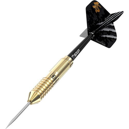 BULL'S DARTPFEIL KRZYSZTOF RATAJSKI BRASS GOLD STEEL DART
