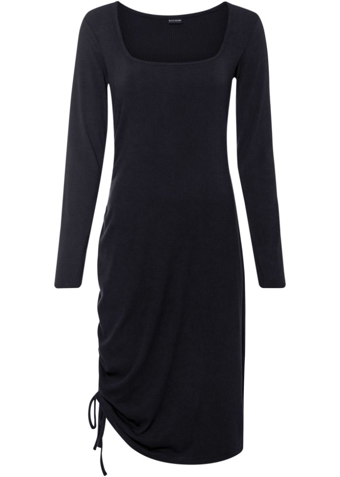 Ripp-Jerseykleid