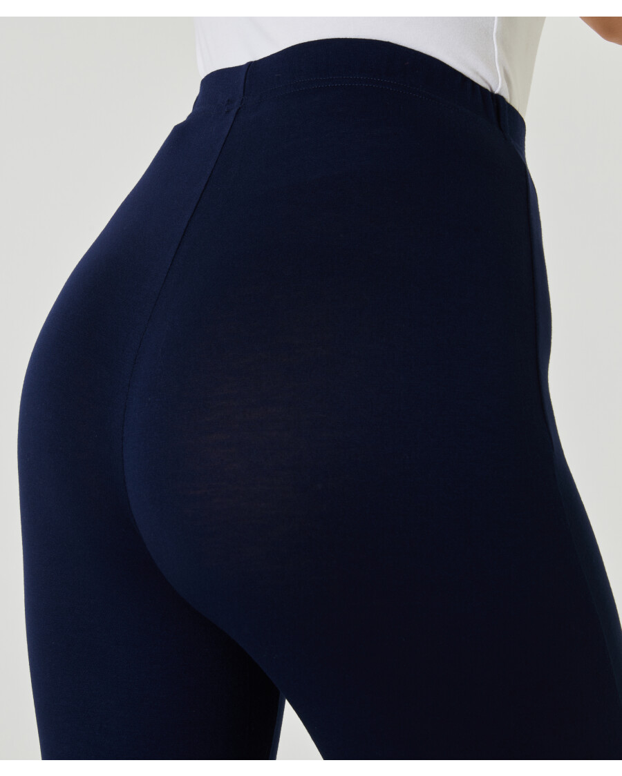 Leggings mit Schnürung am Saum