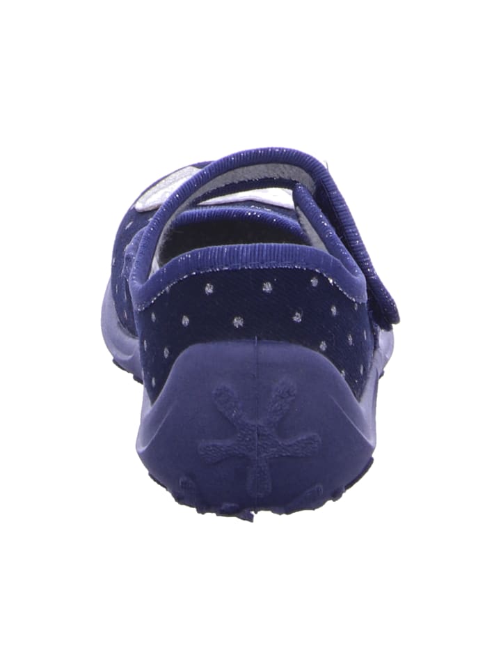 Fischer Markenschuh Hausschuh in blau günstig kaufen